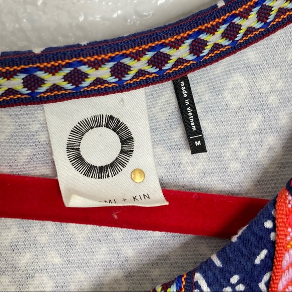 Anthropologie Akemi Kin Seva Embroidered Tunic Top - Picture 7 of 15